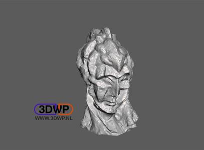Picasso - Head Of A Woman (Sculpture 3D Scan)