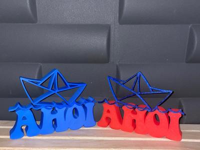 Ahoy! Two different variations - Ahoy display decor