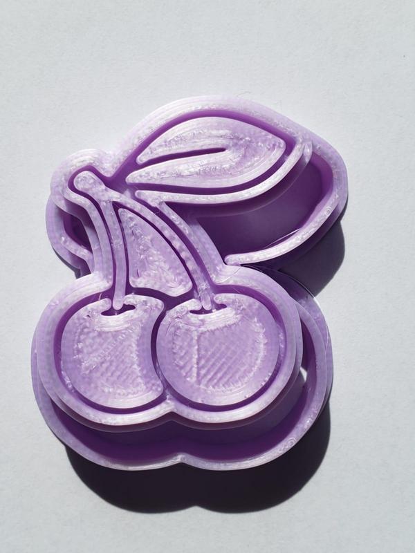 Cherry Fruit Biscuit and Biscuit Cutter