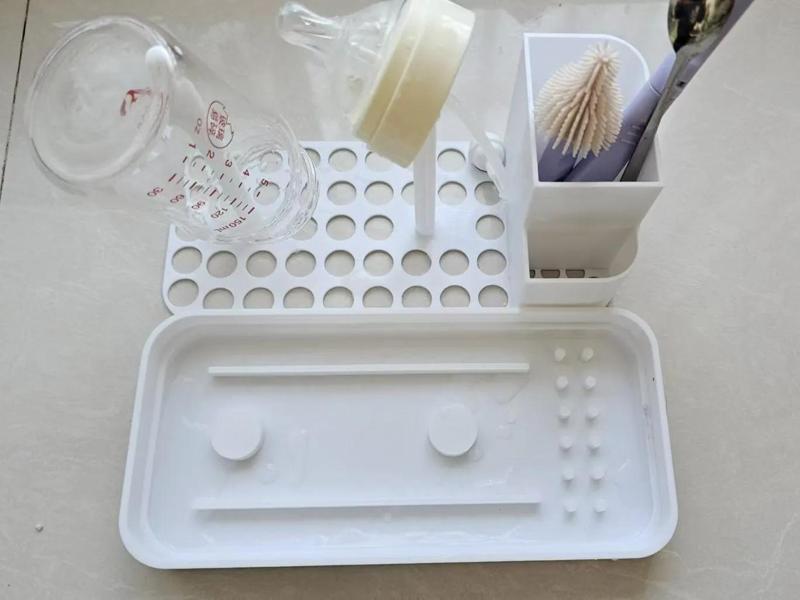 Baby bottle drying rack, baby bottle holder, draining rack
