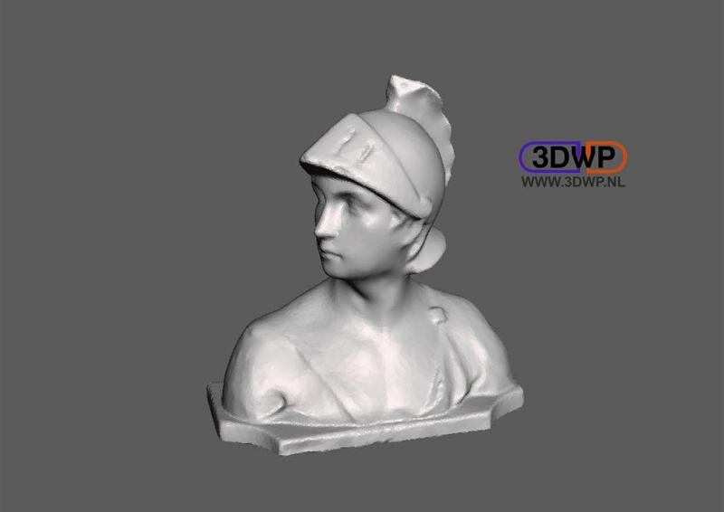 Antique Bust 3D Scan
