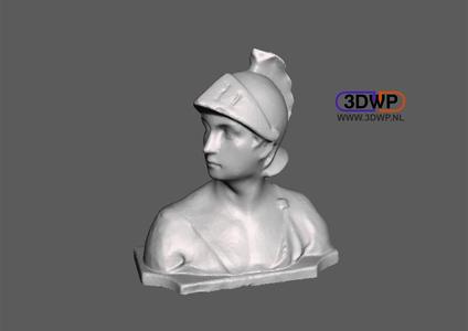 Antique Bust 3D Scan