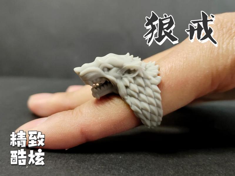 Wolf Head Ring 【Werewolf】【Game of Thrones】
