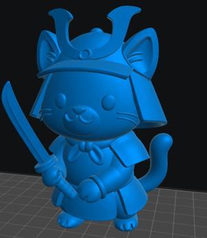 samurai cat