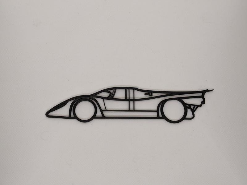 Wall decoration Porsche 917 K 24h du mans