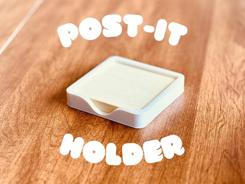Post-It Holder (Rear-Anchored)