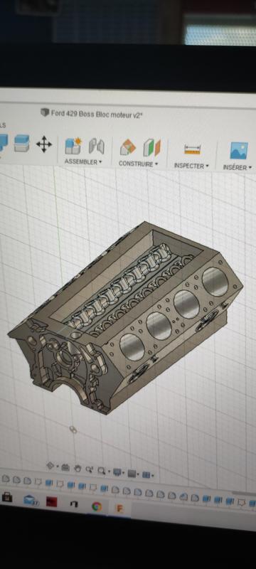 1970 Ford 429 Boss V8 engine (1/24)