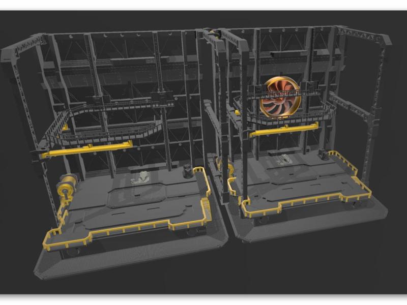 Customizable Gundam Hangar 1:100