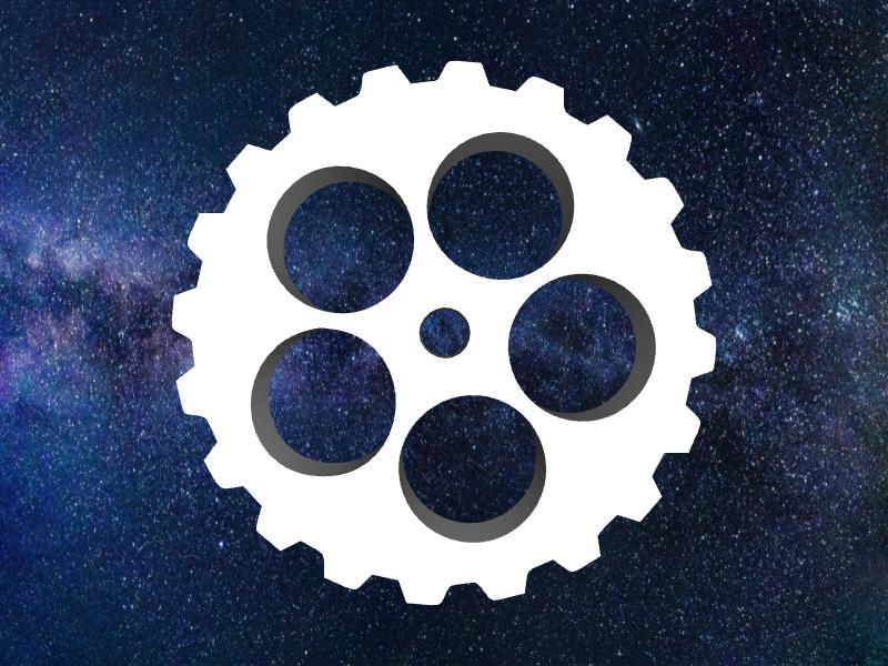 Mechanical Gear 3 - Part for engines, clocks, robots, electric motors, bicycles, trains for 3D Printing