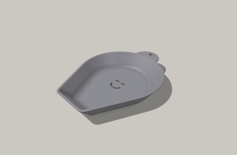 Smile Coffee Bean Saucer