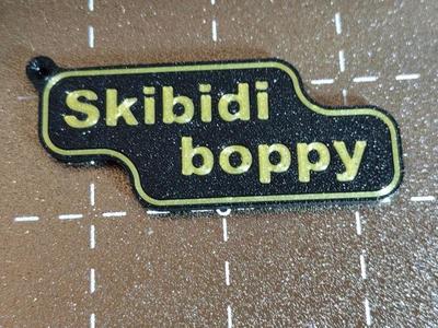 "Skibidi Boppy" Keychain