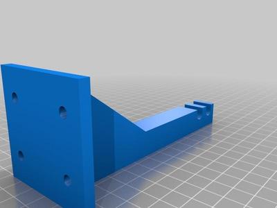 Filament coil holder to the wall