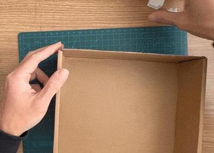 Repurposing Filament Spools as Storage Boxes: A Simple Support Structure