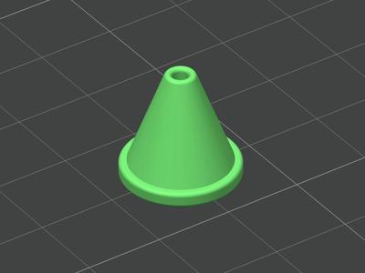 Bathroom Light Pull Cord Cone