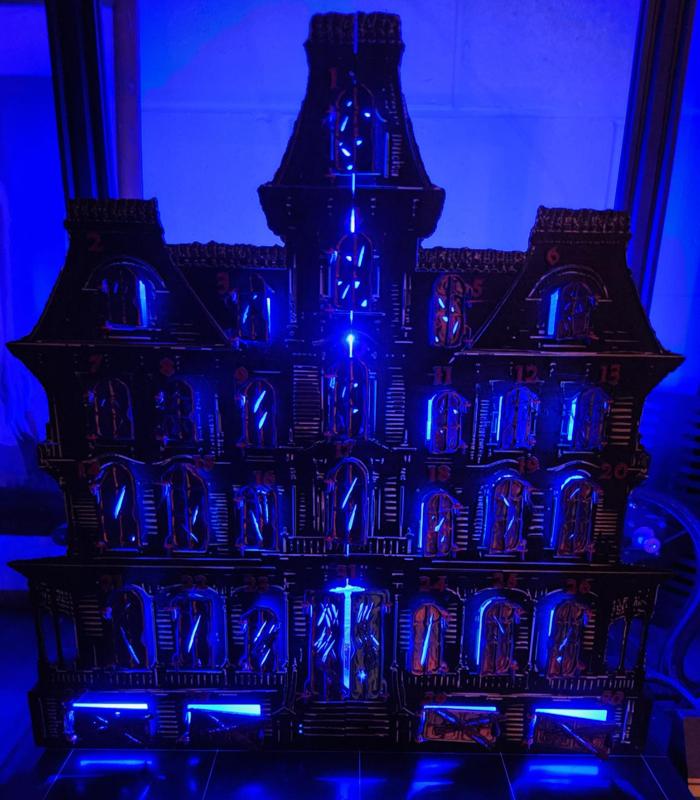 Halloween Haunted House Advent Calendar