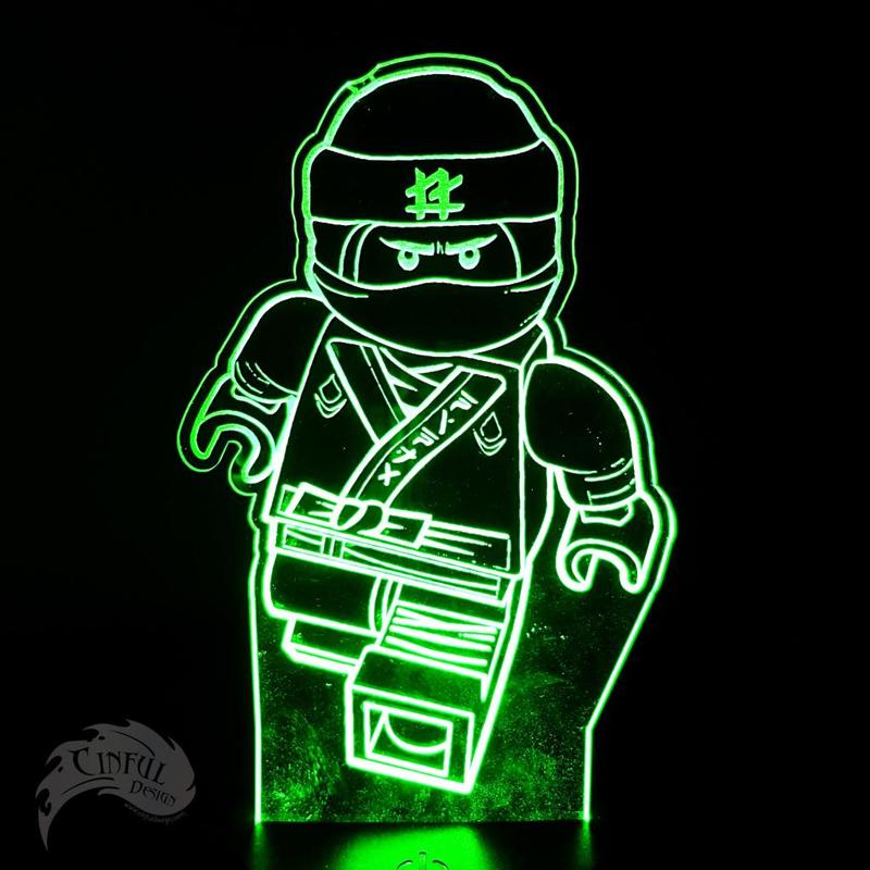 Ninjago Lloyd LED Lamp Plate