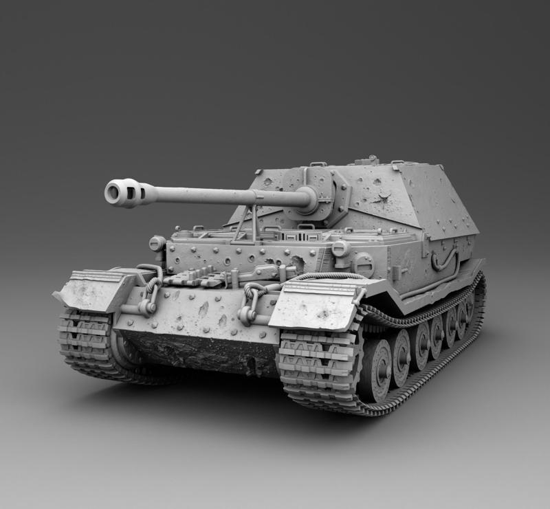 World War II Tanks - German - Ferdinand