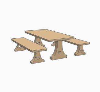 Sylvanian Picnic Table