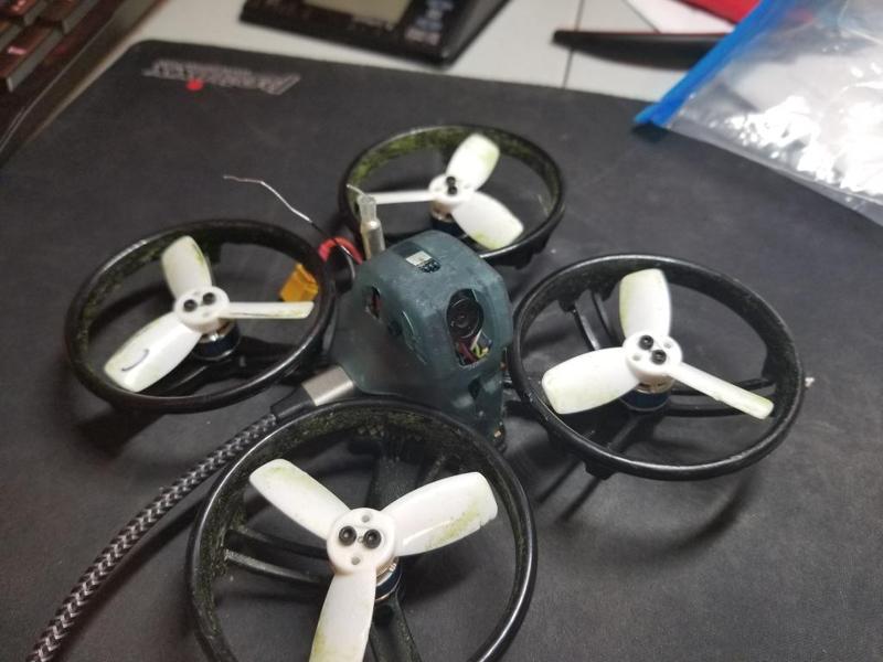 Kingkong LDARC ET115 Custom Canopy for 19mm cameras