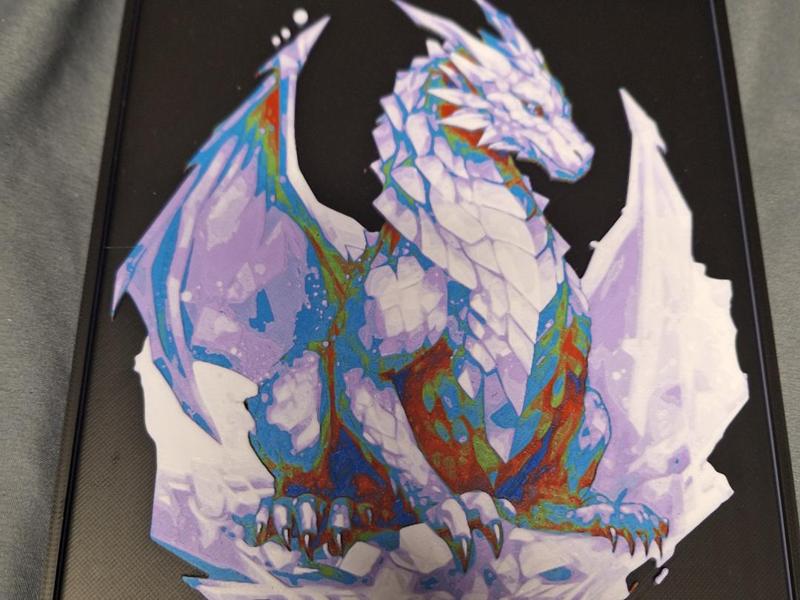 Color Crystal Dragon Hue Forge