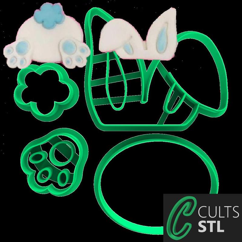 CORTADORES ORELHA E COELHO DE COSTAS