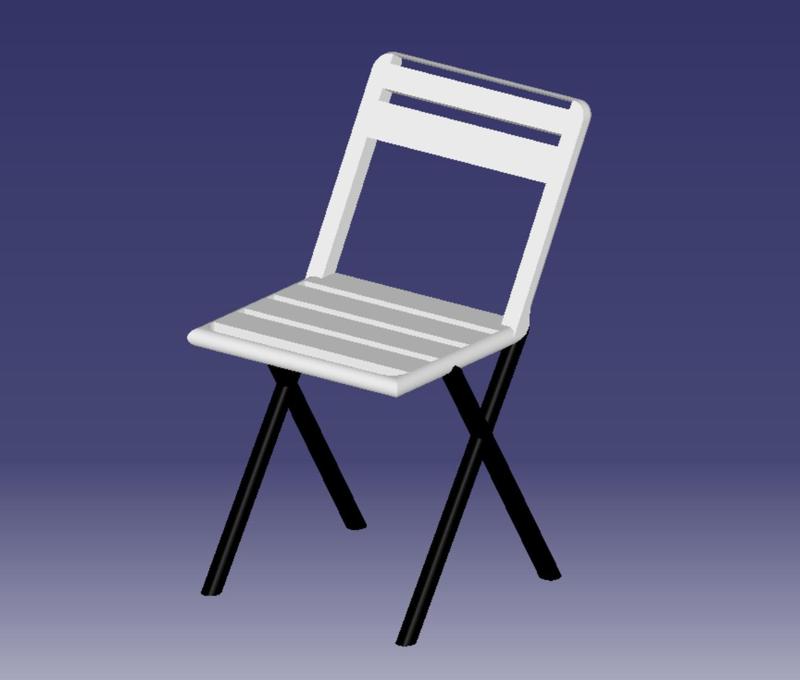 CHAIR - BLACK & WHITE