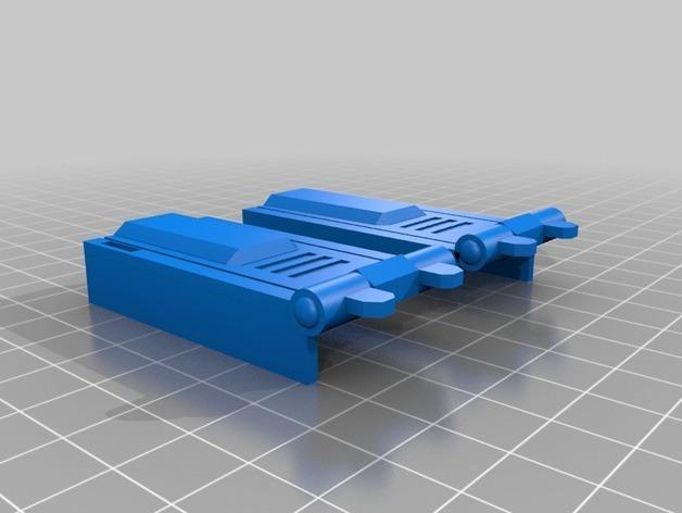 "Legacy Thunder Megazord" knee supports