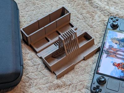 Steam Deck Stand /w Storage for Casse