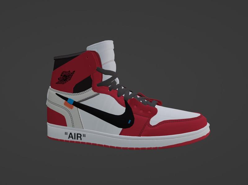 NIKE AIR JORDAN OFFWHITE BRED