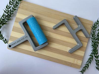 Abstract Polymer Clay Texture Roller