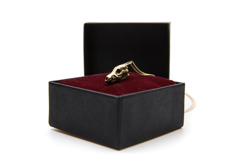 Wolf Skull Pendant
