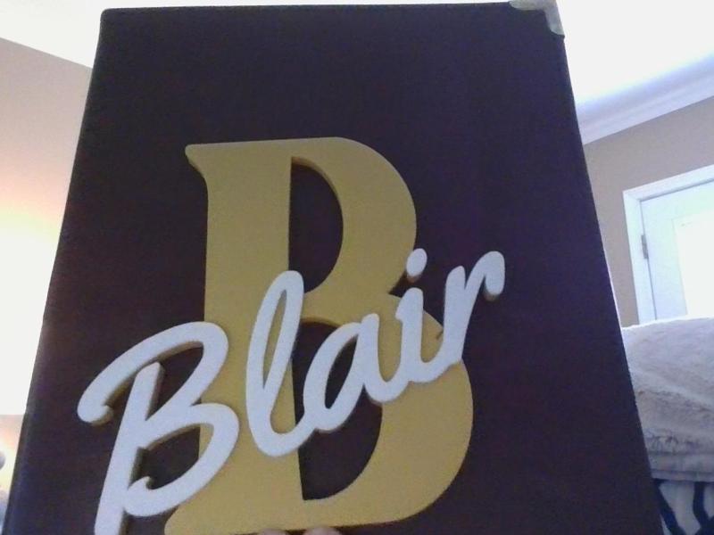 Blair Nameplate