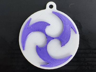 Genshin Electro Keychain