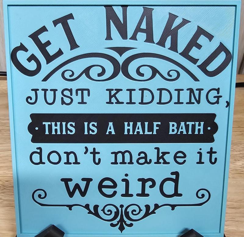 Get Naked Just Kidding