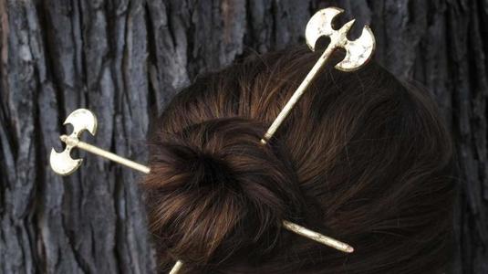 Zheng3 Battle Axe Hairsticks