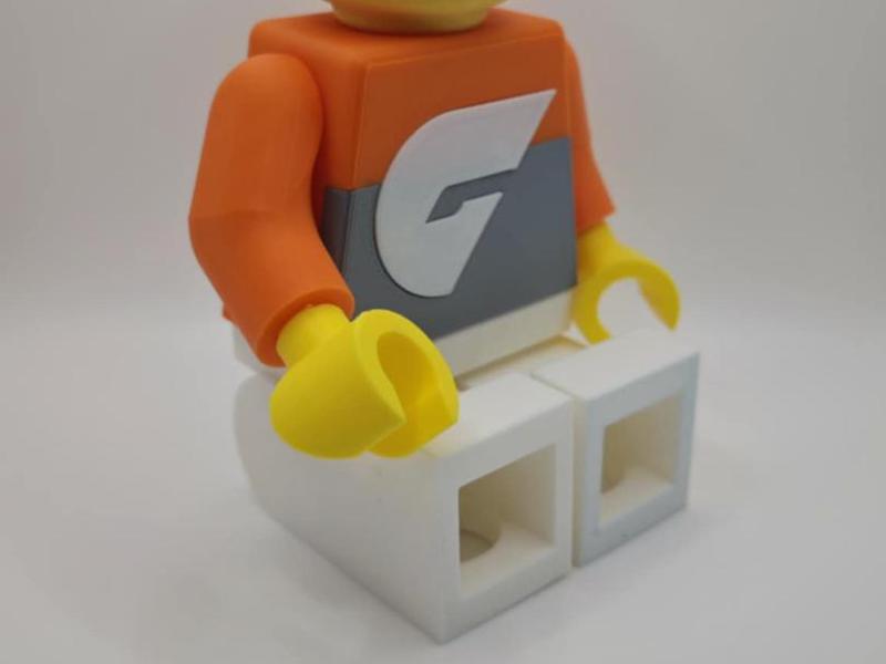 AFL Brick Man - GWS Giants (500%)