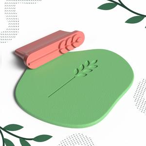 CLAY STAMP NO.12 | DIGITAL STL FILE | 1 SIZE