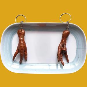 Chicken Feet keychain