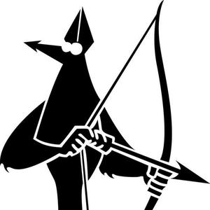 Blind Archer stencil