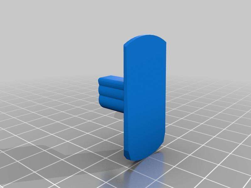 support pince a prises multiples pour pegboard