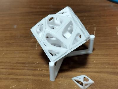 cube 3d puzzle 25pice Voronoi Level Hard