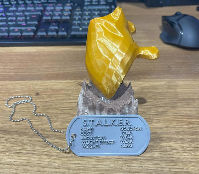 S.T.A.L.K.E.R. 2 artifact - Gold Fish