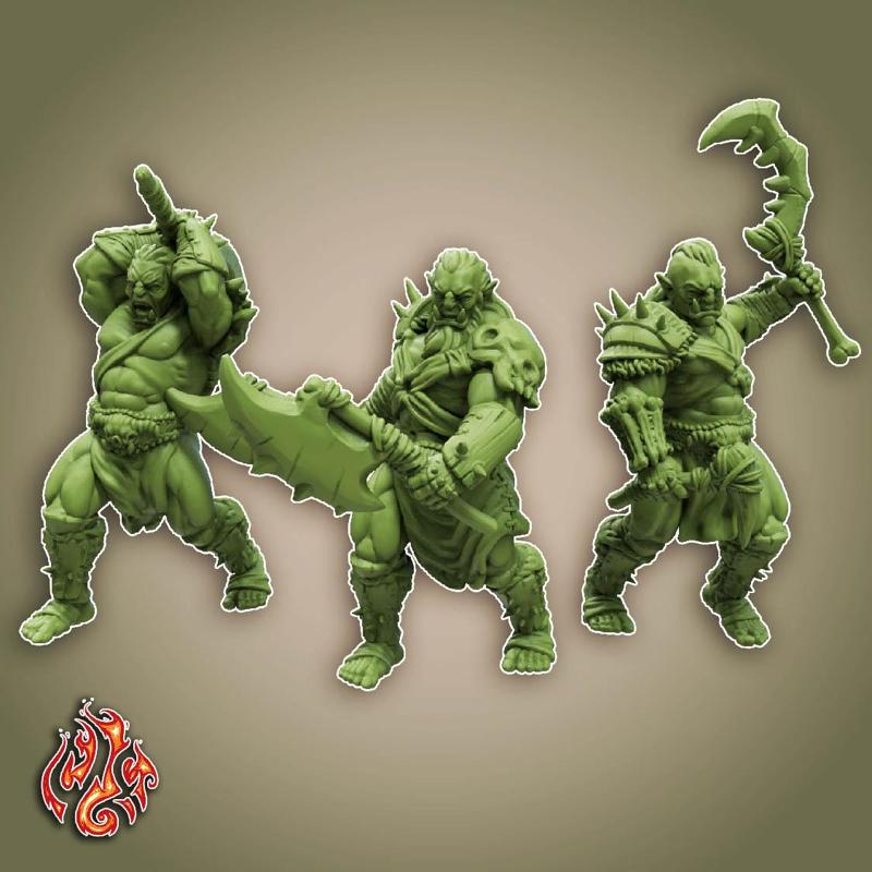 Savage Orc Berserkers