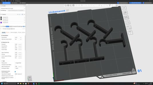 Curtain rails - rod holder 20mm diameter
