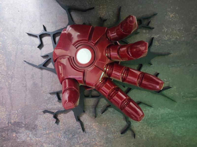 Iron Man Hand Lampe