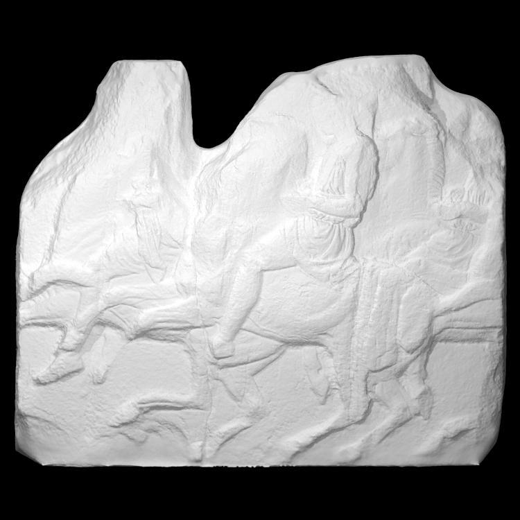 Parthenon Frieze _ North XXXI, 81-82-83