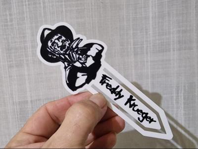 Freddy Krueger 01 bookmark Bookmarker 