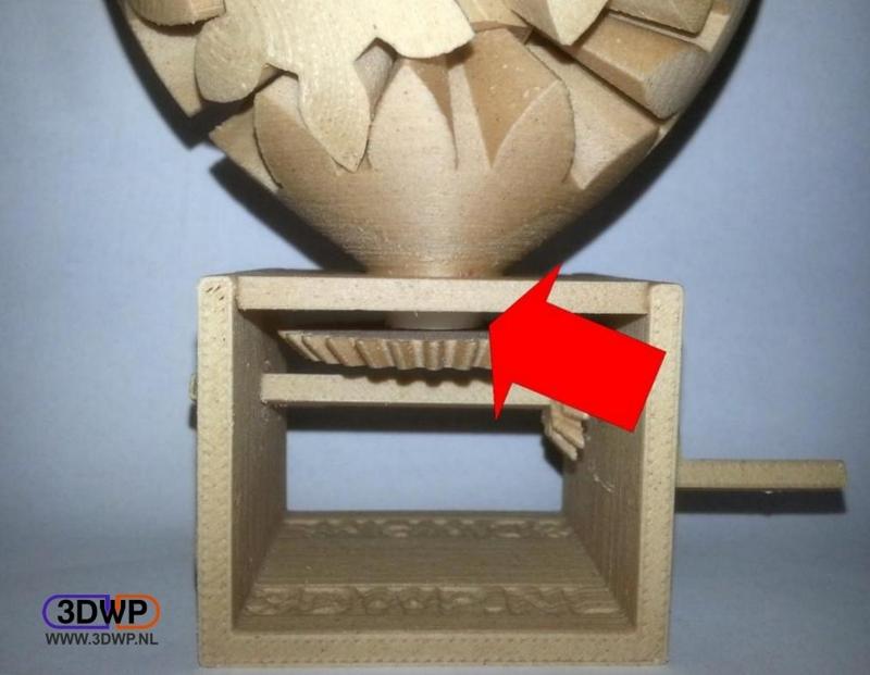 Ring For Hand Cranked Heart Gear