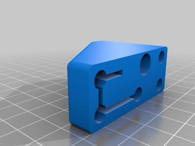 FeiLun RC-Boats FT010 Ft011 Aluminium Rudder Adapter Centered