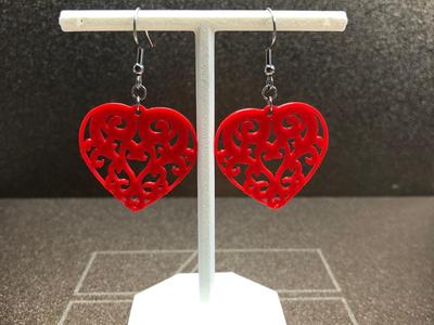 Valentines Day Hearts earrings